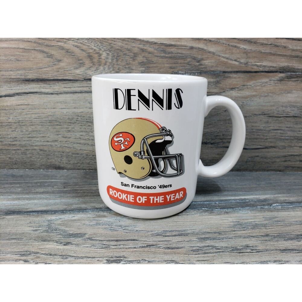 Papel NFL San Francisco 49ers Mug Personalized Dennis Coffee Cup